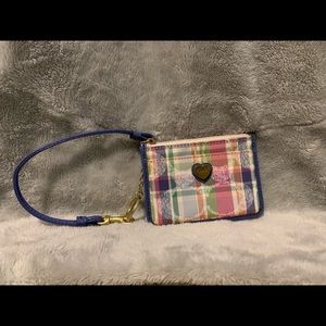 Plaid Coach wallet
